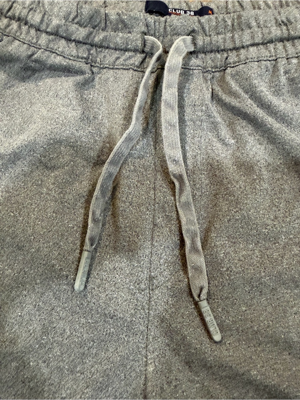 Daniel Cremieux Heather Gray Athletic Drawstring Shorts - Picture 3 of 7